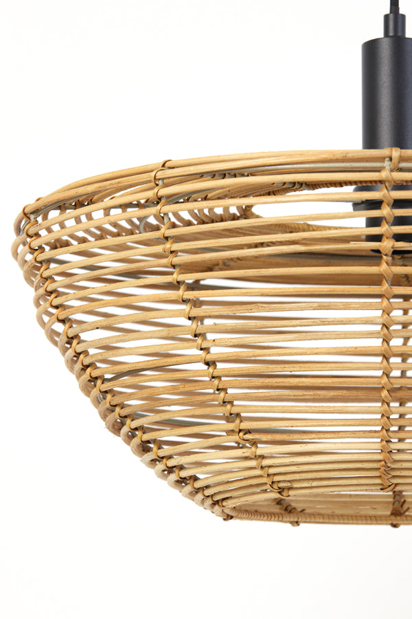 Light & Living Light&living Hanglamp Ø50x20 cm MILAN rotan naturel