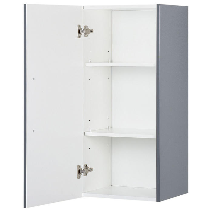 Beliani - BILBAO - Badkamermeubel - Grijs - MDF