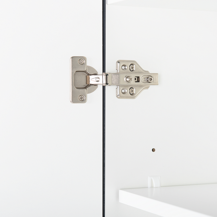 Beliani - BILBAO - Badkamermeubel - Grijs - MDF