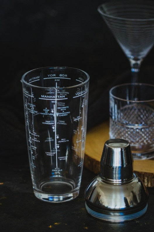 Boston Cocktailshaker, 0.7 L, Glas - BarCraft