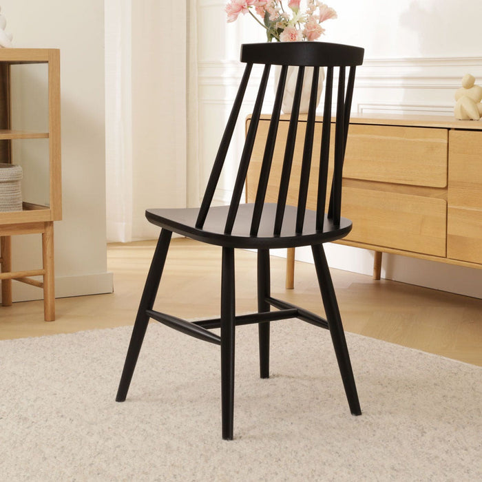 Fameg Filou Houten Spijlenstoel Zwart