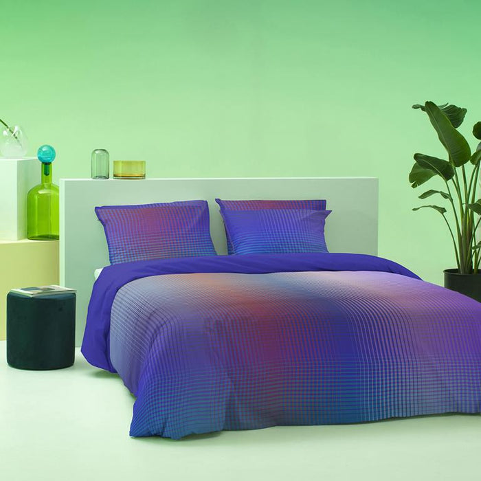Damai Rainbow Dekbedovertrek 200 x 200|220 cm - Violet