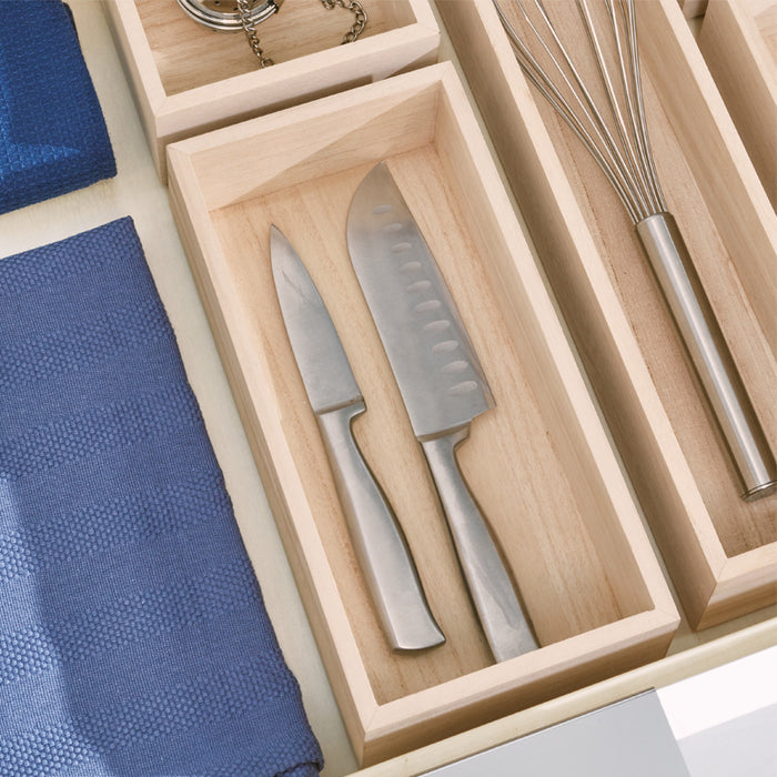 iDesign - Lade Organizer, 12.7 x 8.4 x 6.3 cm, Paulownia Hout - iDesig