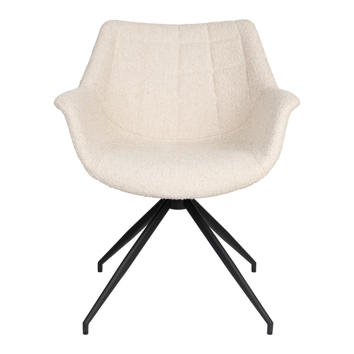 Zuiver Doulton Swivel Stoel Naturel