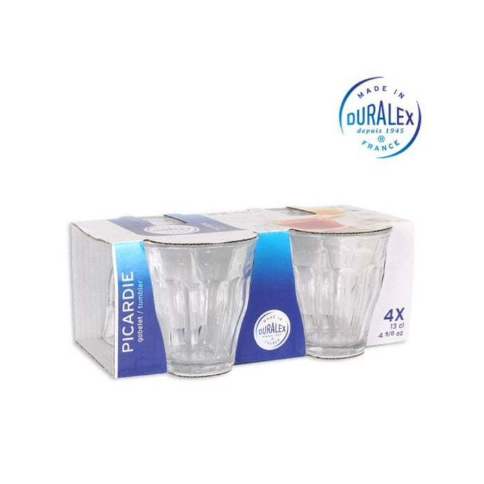 Duralex Waterglazen Klassiek 130 ml Set van 4