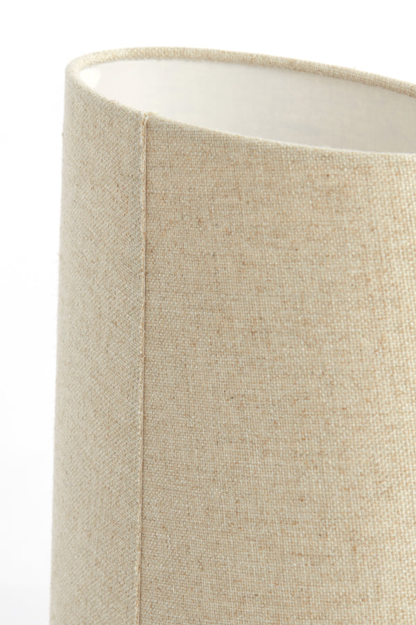 Light&living Kap ellips smal hoog 35-30-36 cm LIVIGNO naturel