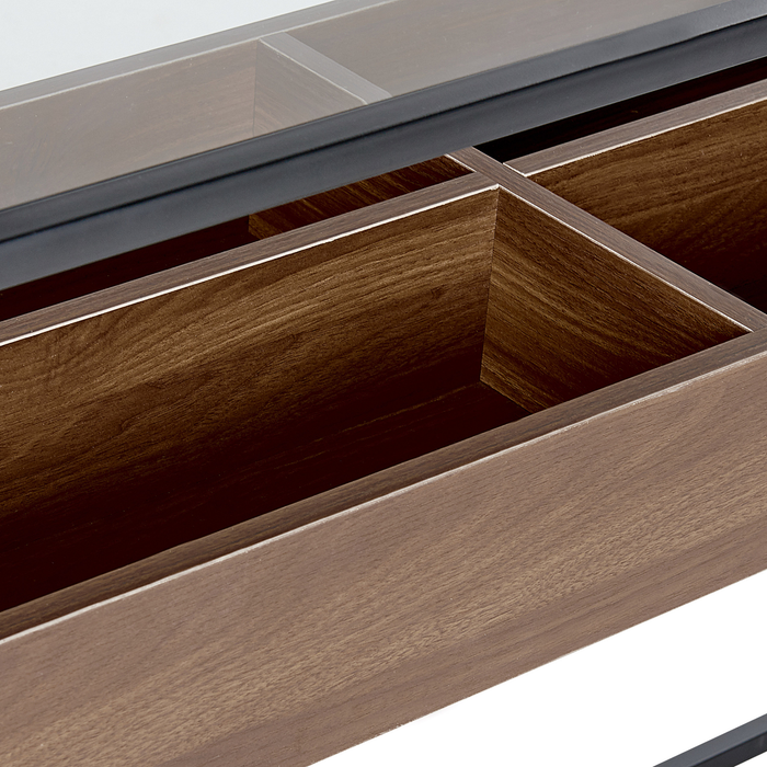 Beliani - WACO - Consoletafel - Zwart - Metaal