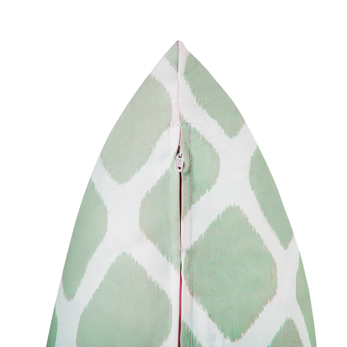 Beliani-KALAMOS -Tuinkussen set van 2-Groen-40 x 70 cm-Polyester