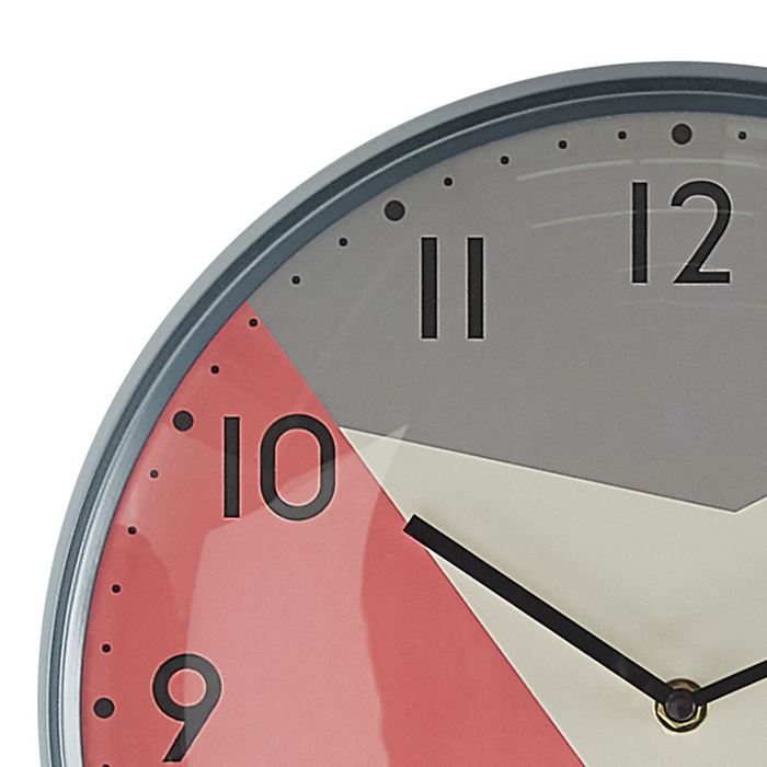 Beliani - DAVOS - Wandklok - Multicolor - Glas