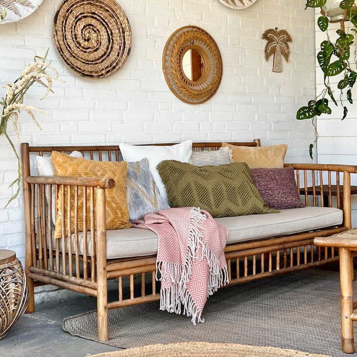 Dutch Decor plaid EVONY - 140x180 cm Muted Clay