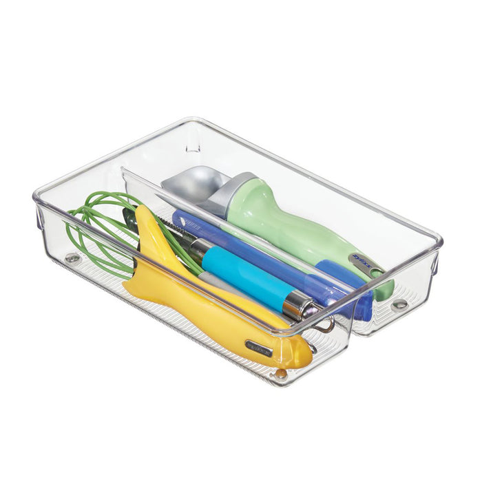 Lade Organizer, 5 Vakken, 27.2 x 34.8 x 5.1 cm, Kunststof, Transparant