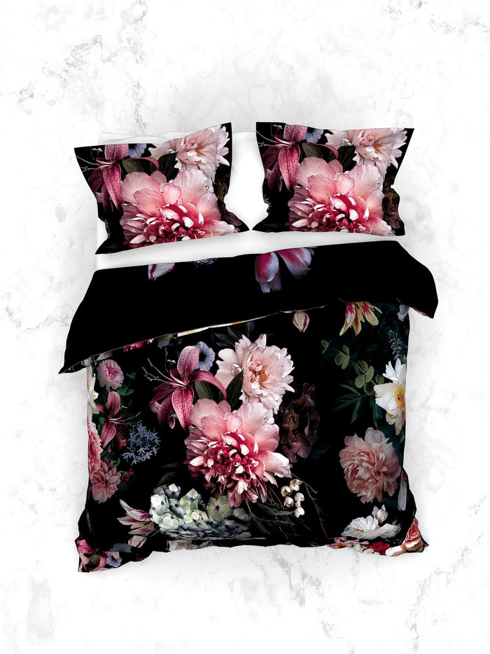 Heckett Lane Dekbedovertrek Katoen Satijn Eris - multi