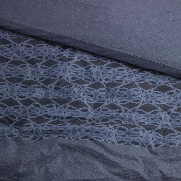 Damai Basha Dekbedovertrek 140 x 200|220 cm - Indigo