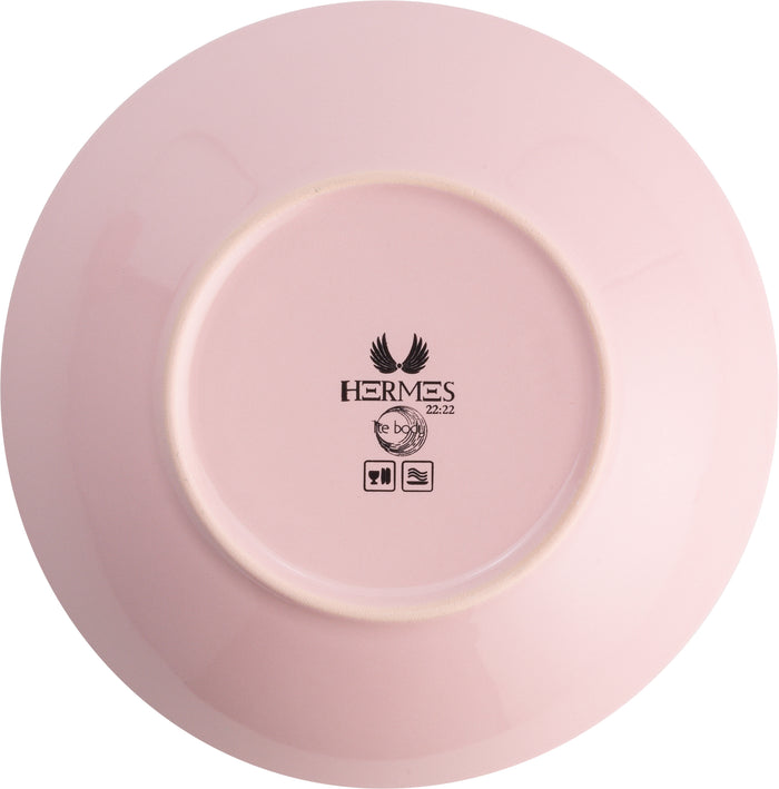 Lite-Body Hermes Ontbijtbord - Set van 6 stuks - Ø 20 cm - Roze