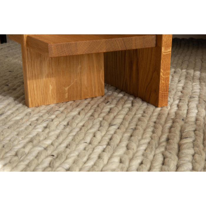 Nuuck Fletta vloerkleed 200x300 ivory