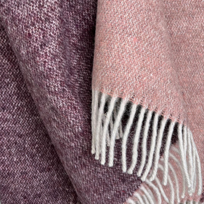 Malagoon Recycled Wool Plaid - Rozenhout