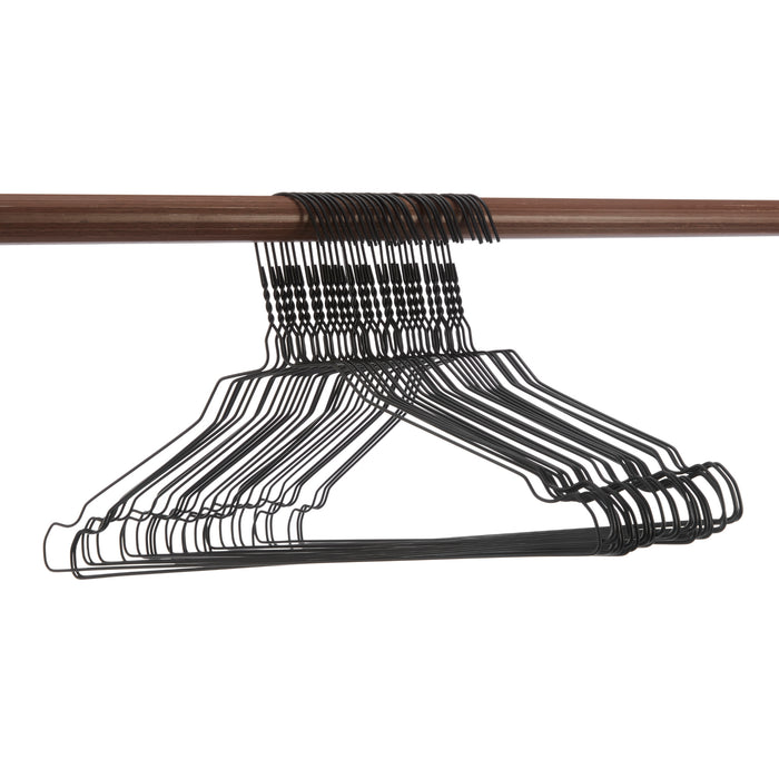 ACAZA Kledinghanger Zwart - 60 st.