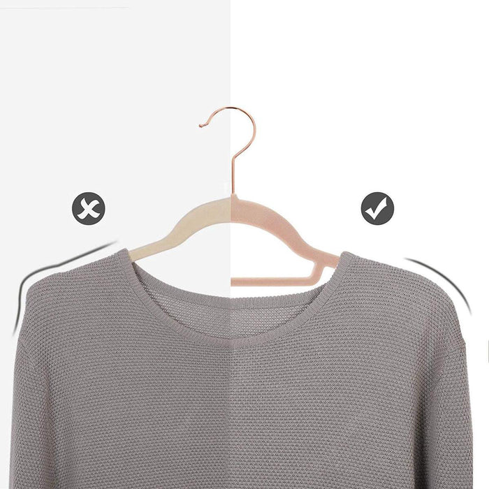 ACAZA Kledinghanger Roze en Goud - 50 st.