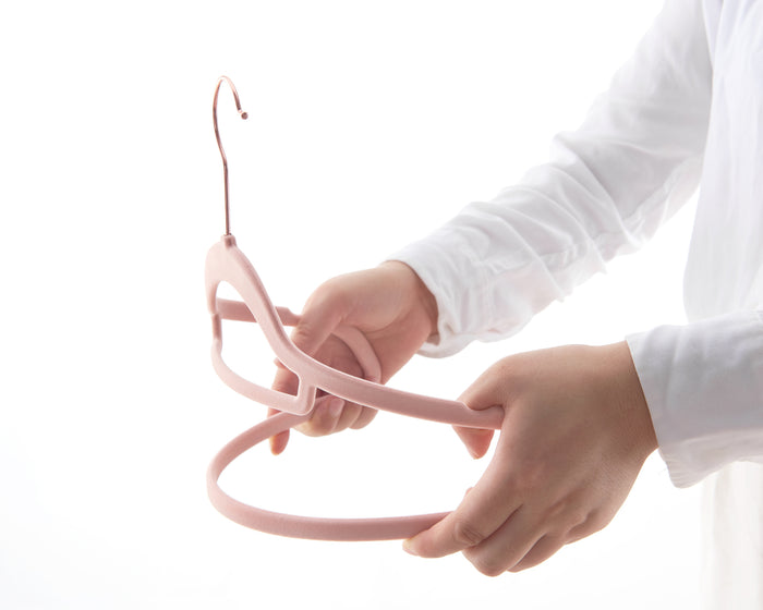 ACAZA Kledinghanger Roze en Goud - 50 st.