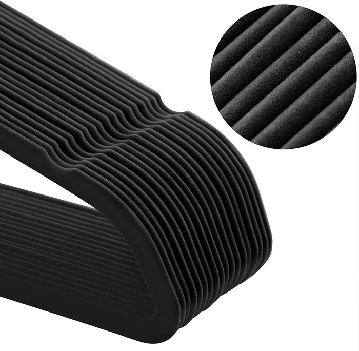 ACAZA Kledinghanger Zwart - 50 st.