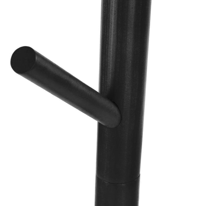 QUVIO Staande kapstok hout - Zwart