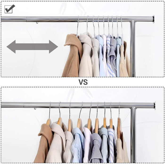 ACAZA Kledinghanger Grijs - 30 st.