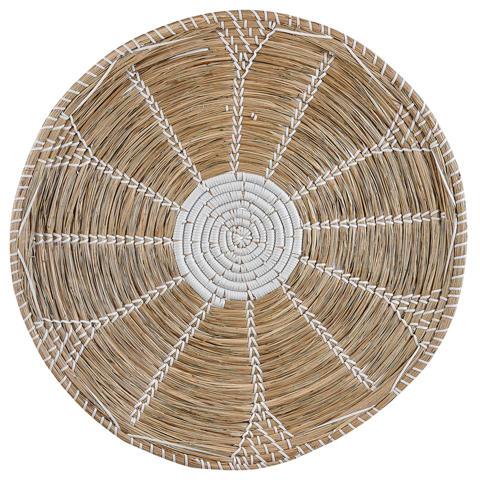 Beliani - PINTANO - Wanddecoratie - Naturel - Zeewier