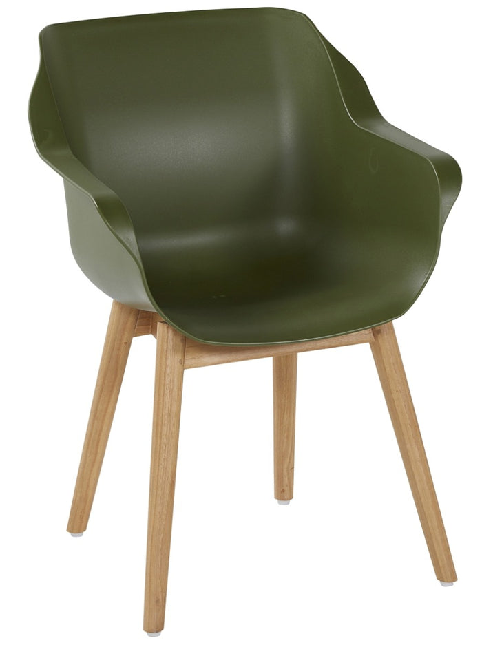 Hartman Sophie Teak Tuinstoel - Set Van 2 - Moss Green