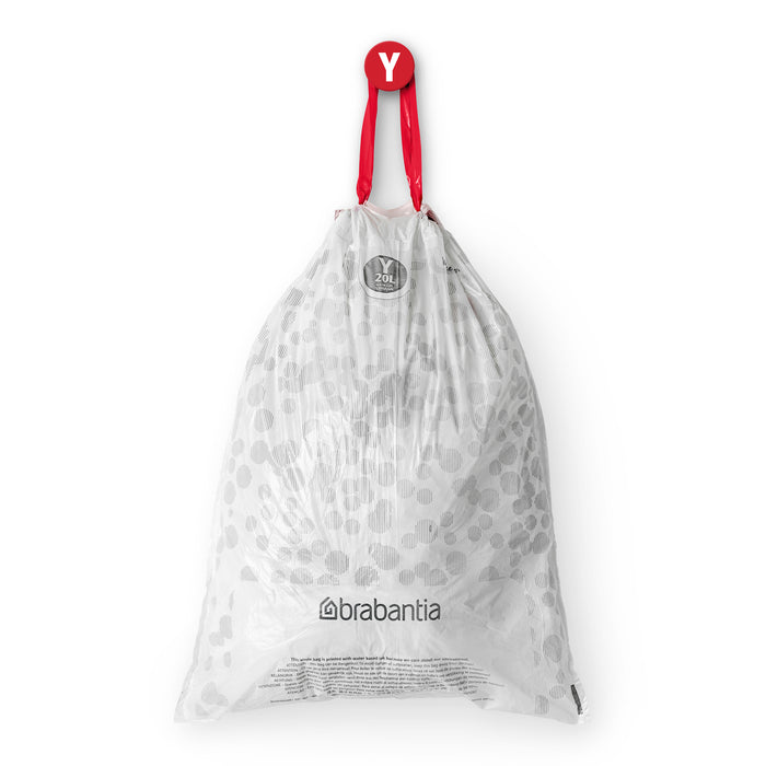 Brabantia PerfectFit Type Y Afvalzakken 20 L - 40 zakken