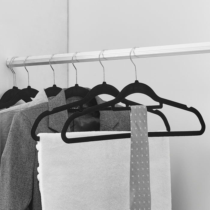 ACAZA Kledinghanger Zwart - 50 st.
