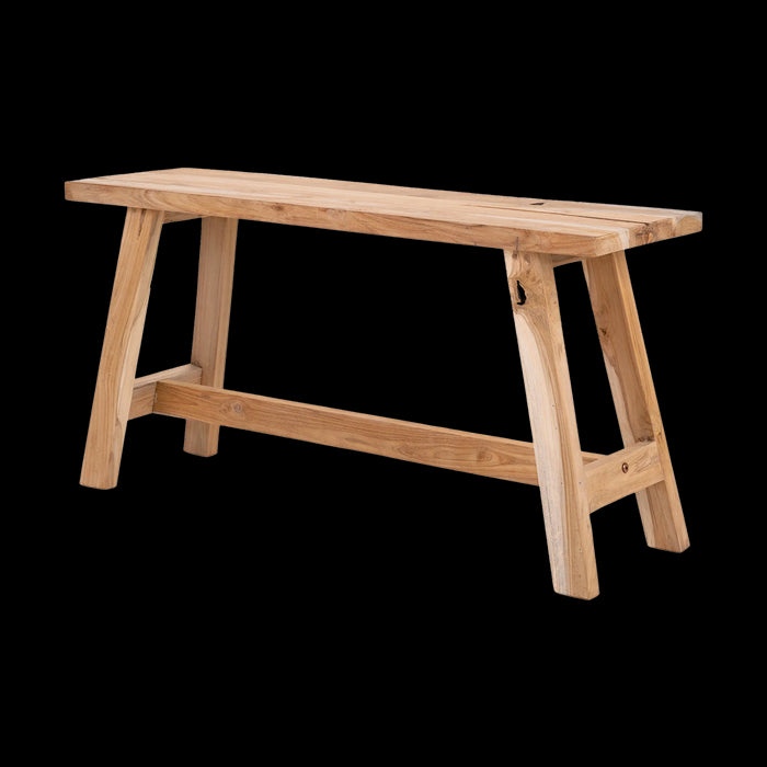 Artichok Jules teakhouten bankje - 90 x 25 cm