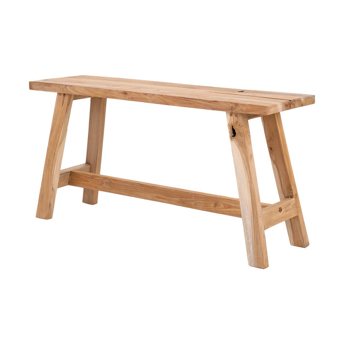 Artichok Jules teakhouten bankje - 90 x 25 cm