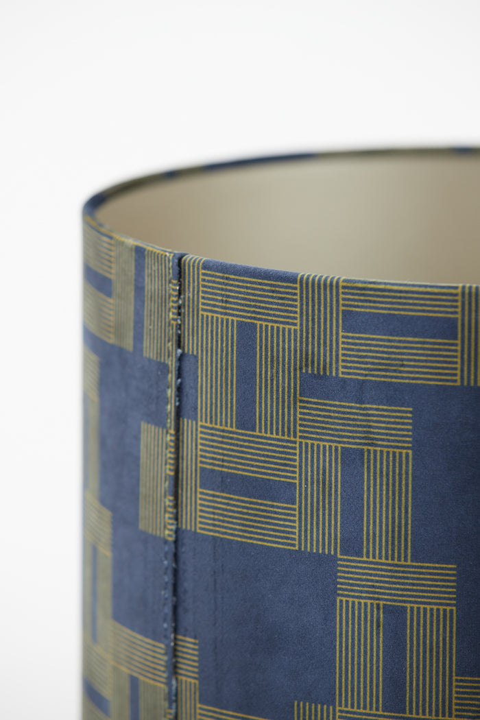 D - Light & Living - Lampenkap STAIR - 25x25x18 - Blauw