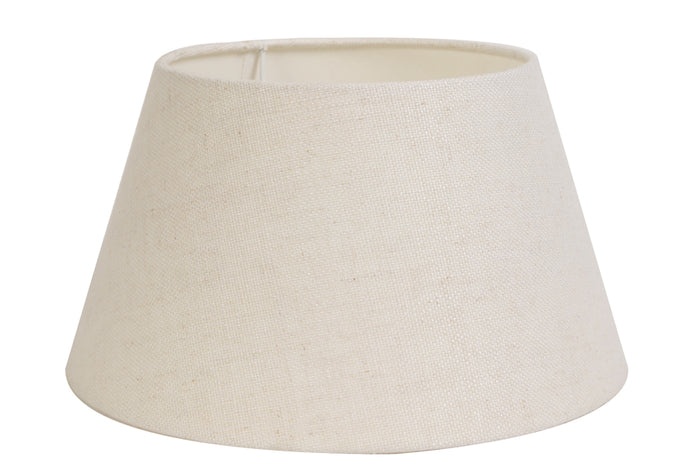 Light & Living Drum Lampenkap Livigno - Eiwit - 40x30x22cm