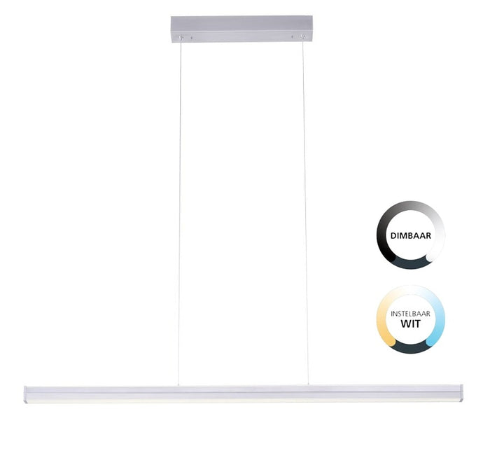 Paul Neuhaus Paul Neuhaus Niro Hanglamp RVS 27 Watt incl. Dimmer