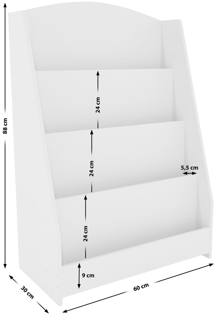 CLP Boekenkast Melfa 60 cm