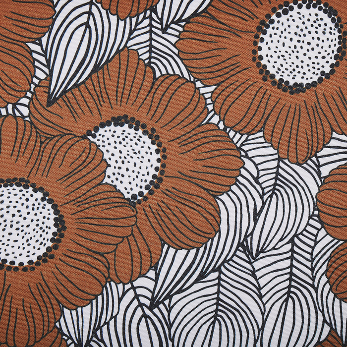 Beliani - ANZIO - Strandstoel set van 2 - Donkerhout|Rood - Polyester