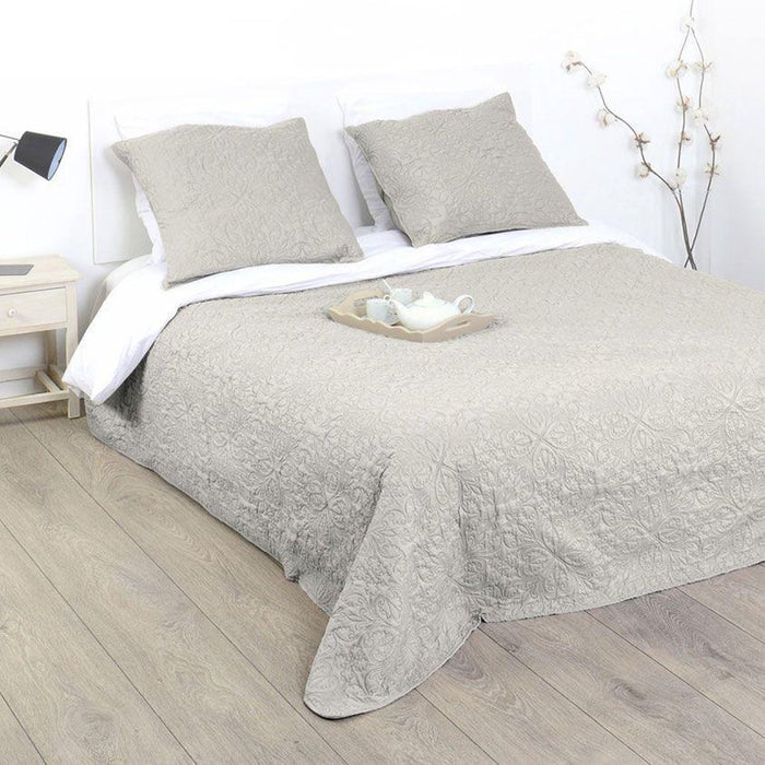 Atmosphera - Bedsprei - Beige - 260x240 cm