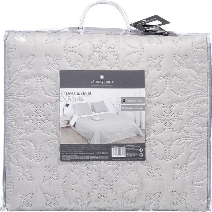 Atmosphera - Bedsprei - Beige - 260x240 cm