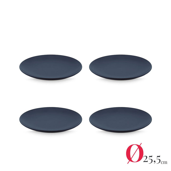 vtwonen Serviesset - Mat Blauw - Porselein - 24-delig