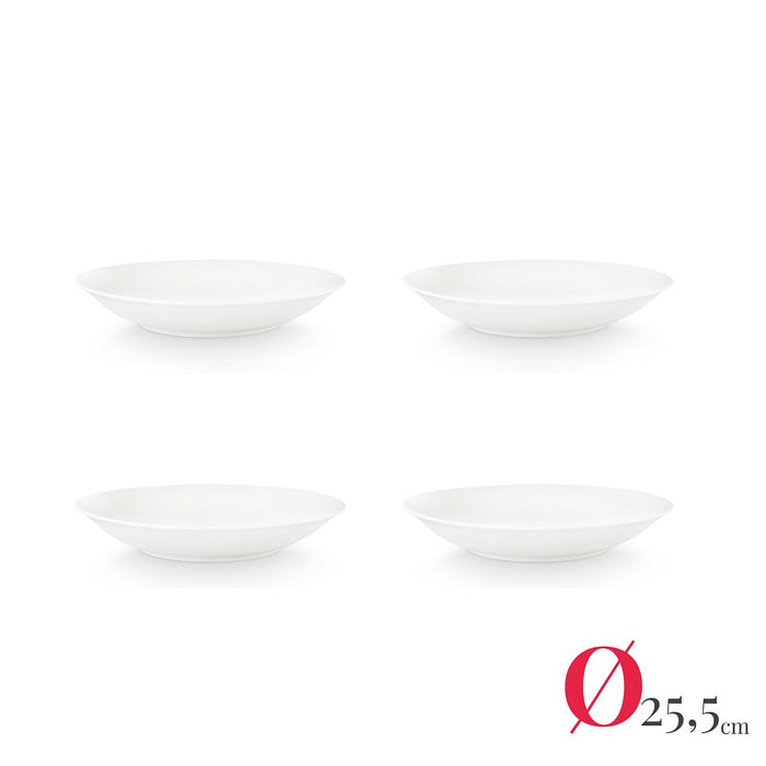 vtwonen Serviesset - Wit - Porselein - 24-delig