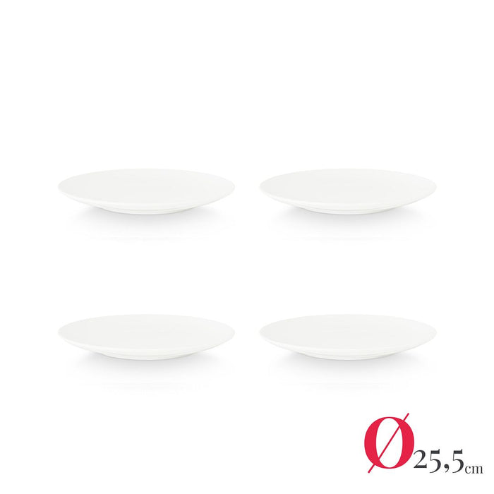 vtwonen Serviesset - Wit - Porselein - 24-delig