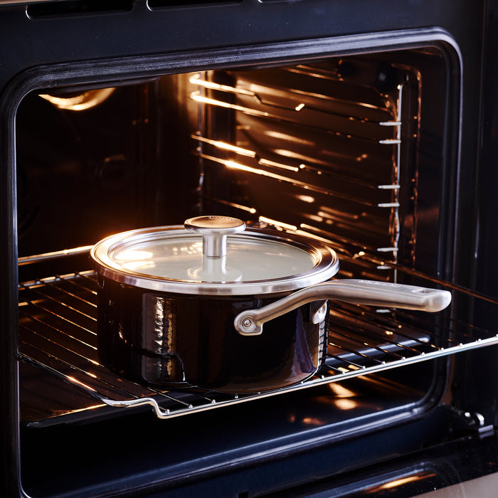 KitchenAid Steel Core Enamel Steelpan met deksel 18cm - 2L