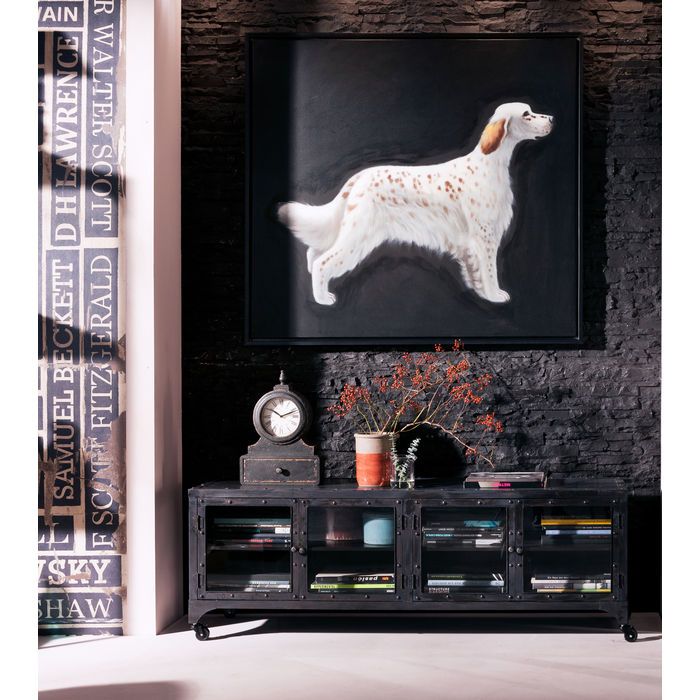 Kare Design Factory Tv-Meubel 4-Deurs - Metaal