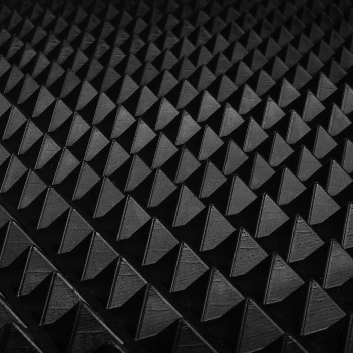 Krumble Verhoogde siliconen bakmat - Zwart