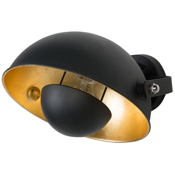 Beliani - THAMES - Wandlamp - Zwart - Metaal
