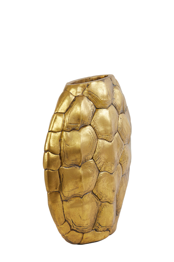 Light & Living Light&living Vaas deco 51x14x50 cm TURTLE antiek brons