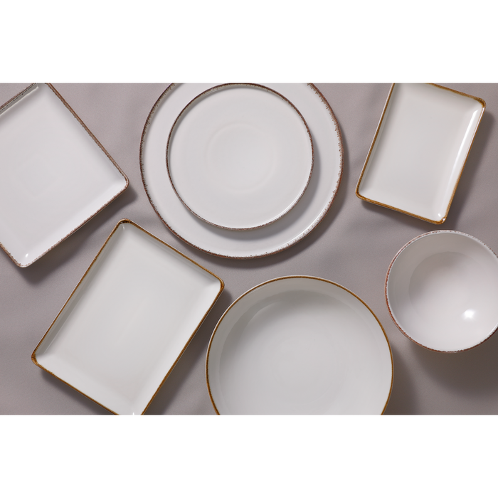 Maastricht Porselein Schaal Akoya 16 cm 50 cl Offwhite 2 stuk(s)