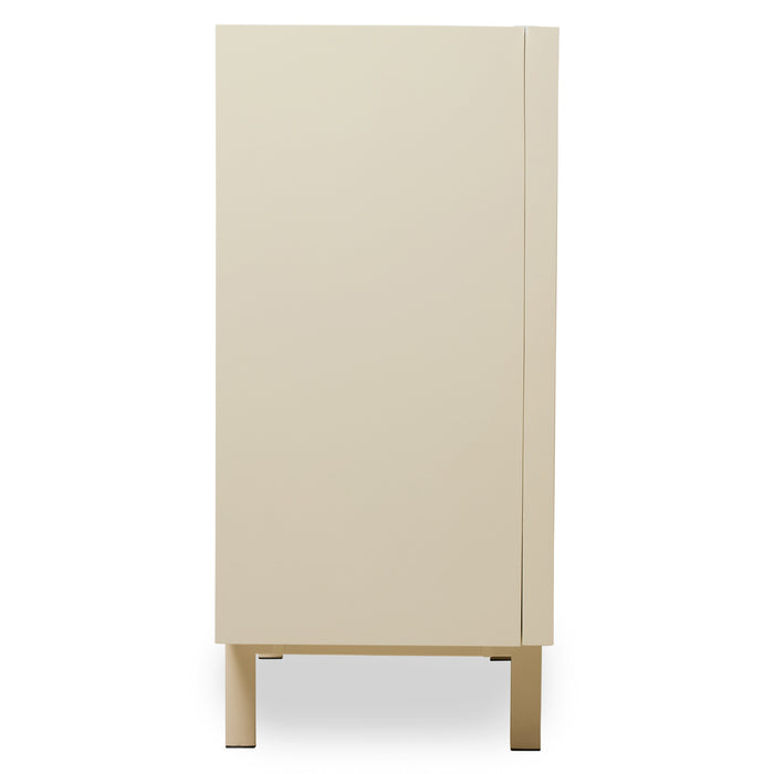 HKliving Cupboard Opbergkast - Glossy Cream