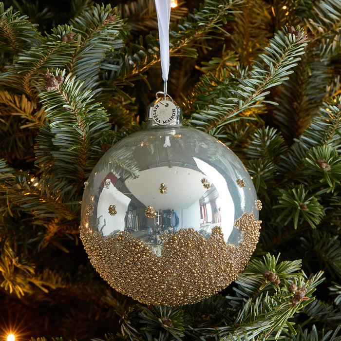 Riviera Maison Ornament A Golden Christmas Goud - Ø10cm